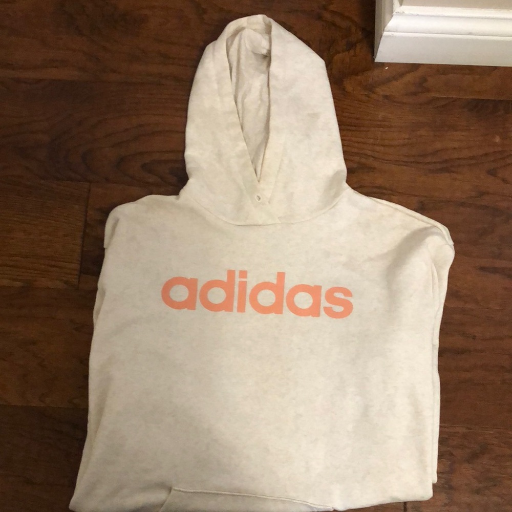 Adidas tan hoodie